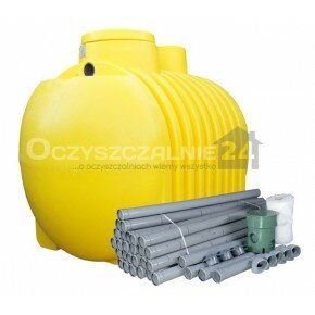 OCZYSZCZALNIA MARSEPLAST 4000 L 60 mb DRENAŻU OCZYSZCZALNIA MARSEPLAST 4000 L 60 mb DRENAŻU