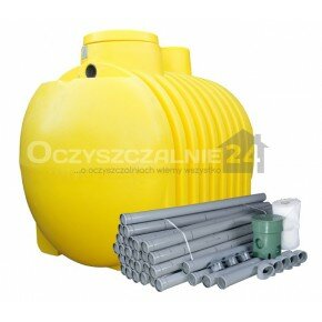 OCZYSZCZALNIA MASTERPLAST 5000 L 60 mb DRENAŻU