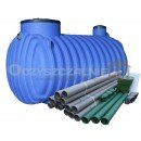 OCZYSZCZALNIA EKO PLUS 3000L 36 mb DRENAŻ